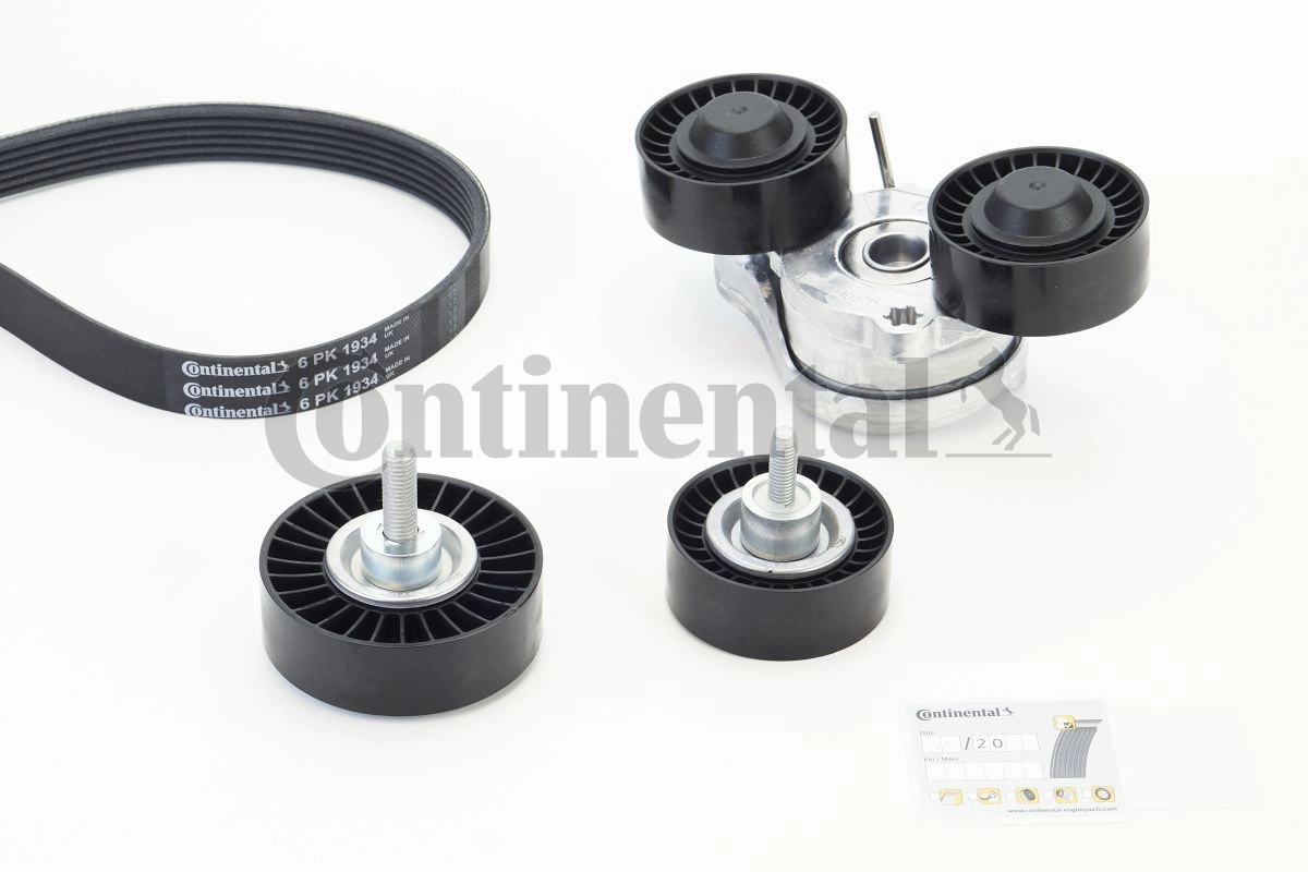 V-ribbed Belt Set
